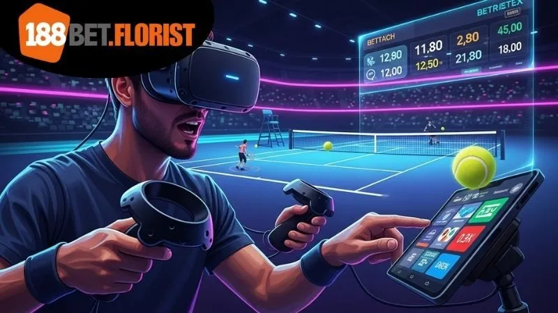 VR Tennis 188BET mô phỏng quần vợt đỉnh cao 3 Cách chơi VR Tennis 188BET chi tiết